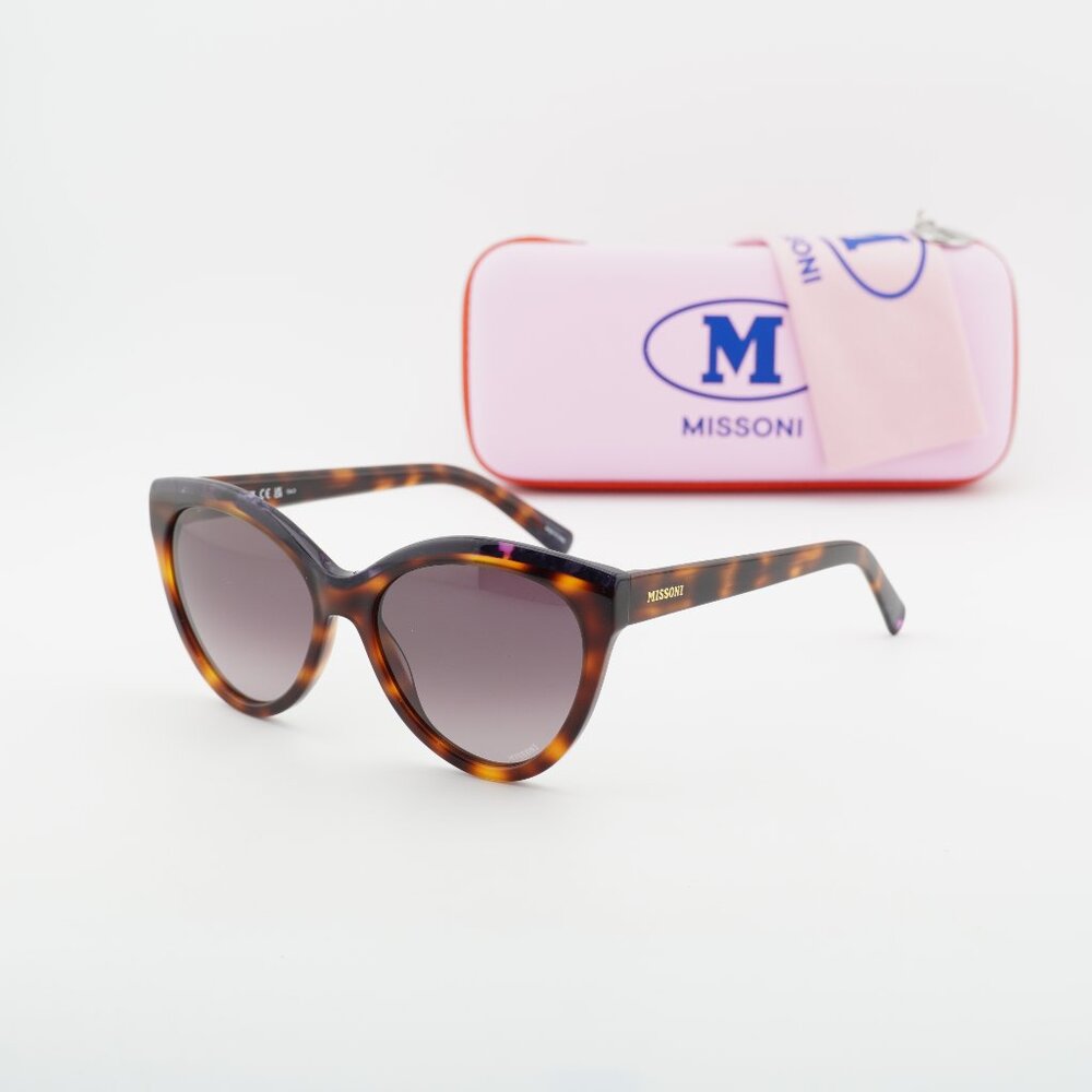Missoni MIS 0088/S 0AY0 3X Cat Eye Sunglasses - Havana/Pink